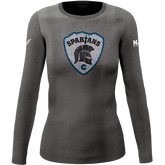 Colorado Spartans | Women's Distressed L/S Tee